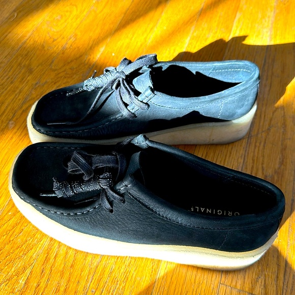 Clark’s Wallabee Cup, Black Nubuck - Picture 1 of 3